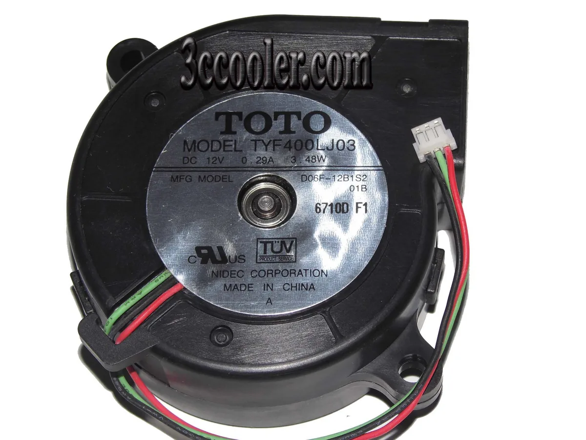 OEM Industries OEM Industries TYF400LJ03 D06F-12B1S2 60mm blower fan — product photo
