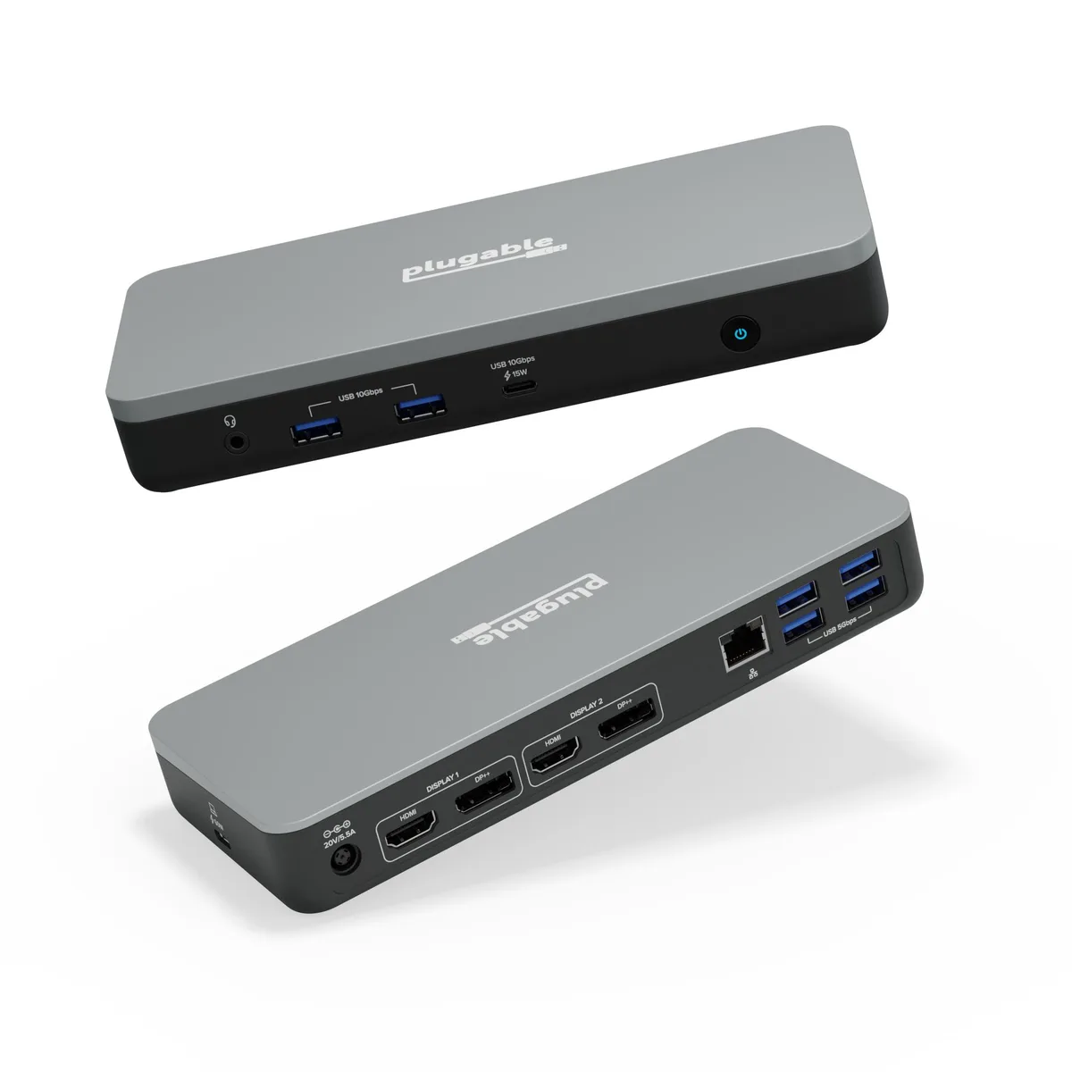 Plugable Technologies Plugable Technologies 12-in-1 Dual 4K USB-C Docking Station — product photo