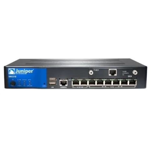 HPE Juniper Networking HPE Juniper Networking SRX210HE-POE-TAA firewall appliance — product photo