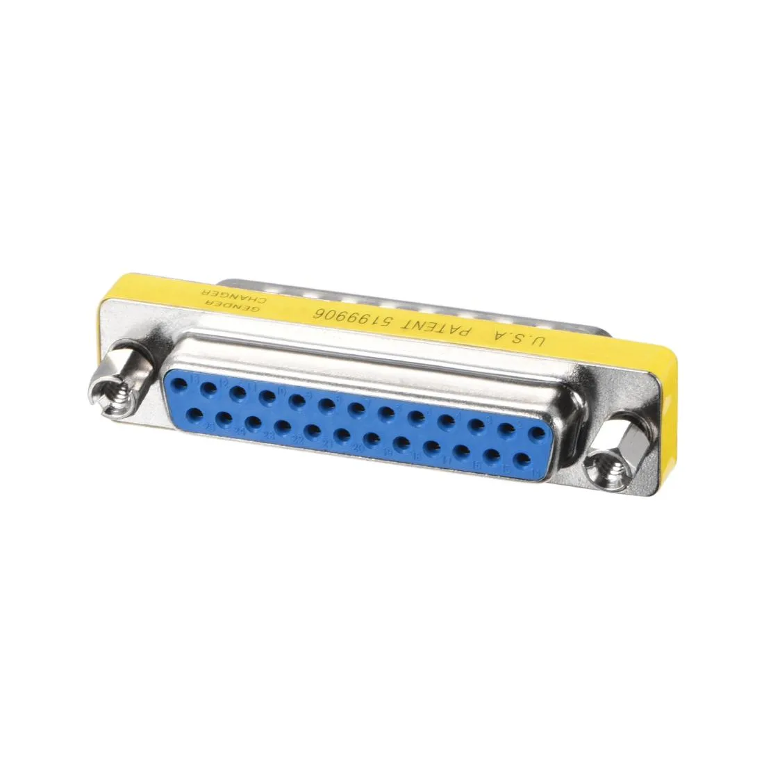 Unique-Bargains Unique-Bargains DB9 VGA Gender Changer 25-Pin 2-Row Female to Male Blue — product photo