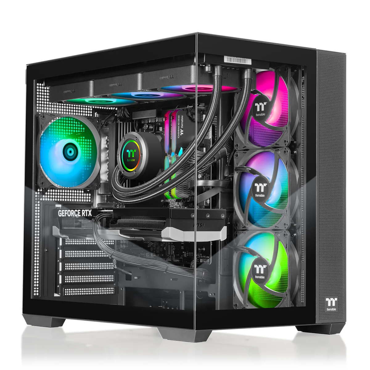 Thermaltake Thermaltake V38B-Z890-580-LCS gaming PC — product photo