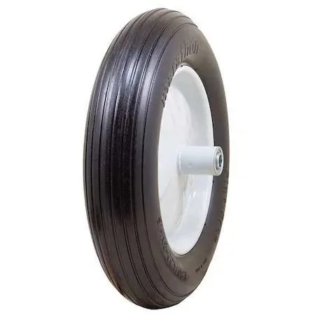 Marathon Motors Marathon Motors MARASTAR 00001 Flat-Free Wheel, 500 lb, White — product photo