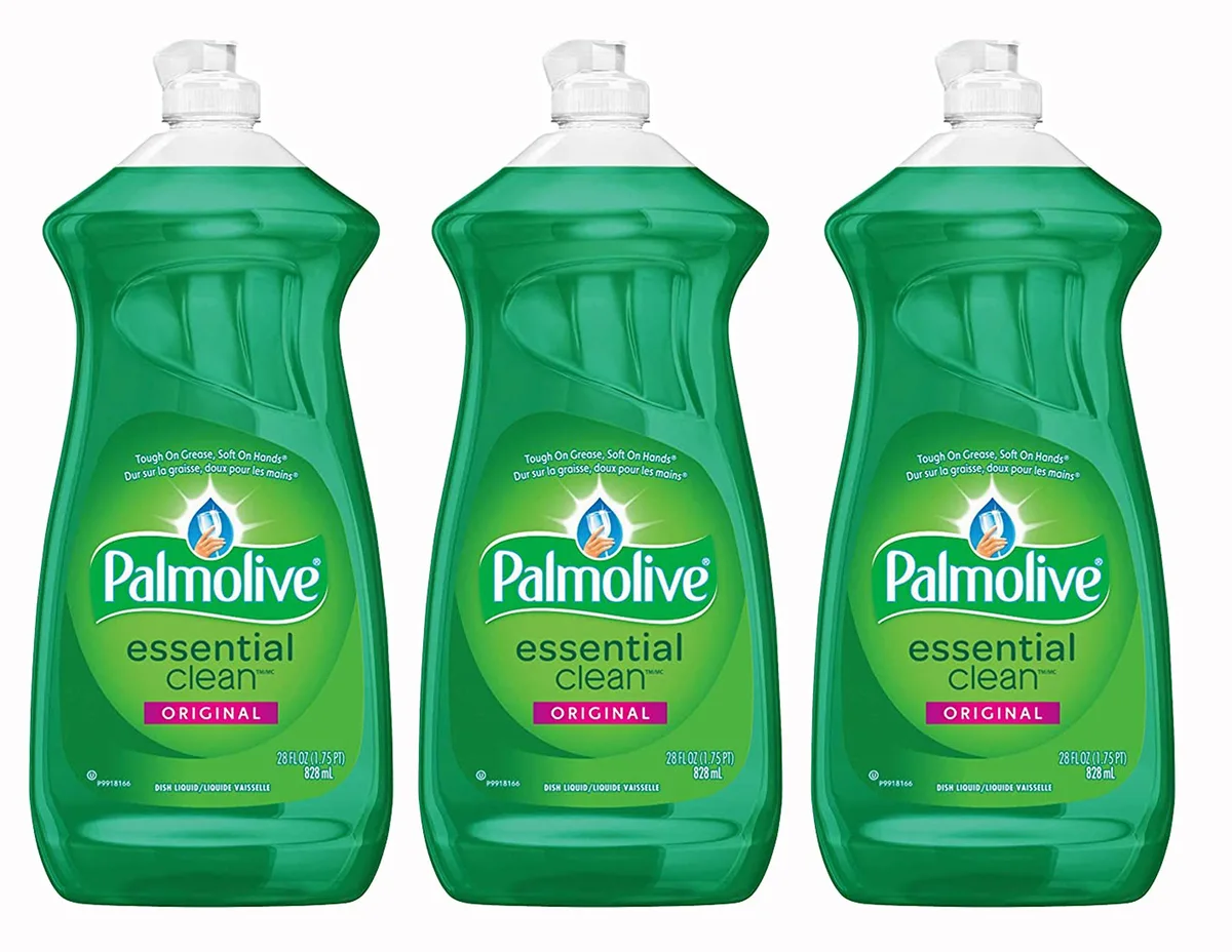 Palmolive Dishwashing Soap Essential Clean Original Scent 28 Ounce Pack of 3 — product photo