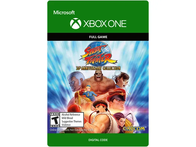 Capcom Capcom G3Q-00483 Street Fighter 30th Anniversary Collection downloadable game — product photo