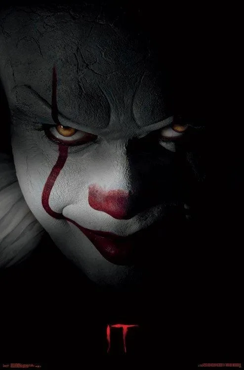 Pennywise poster print on heavy paper 22 by 34 inches