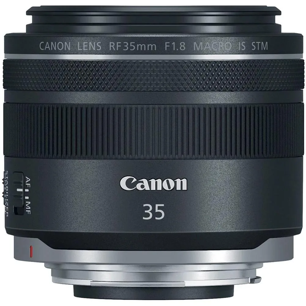 Canon Canon RF 35mm f/1.8 IS Macro STM camcorder lens — product photo