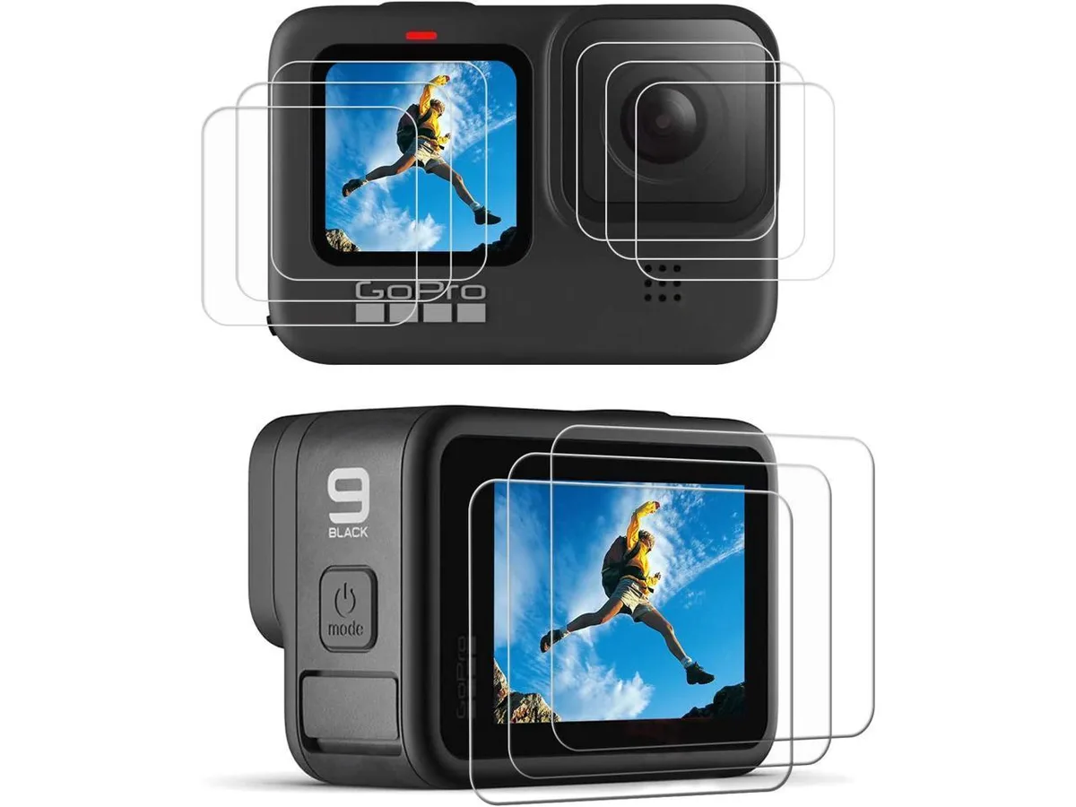 BONAEVER BONAEVER Hero 9 10 11 12 Screen Protector Kit 9pcs — product photo