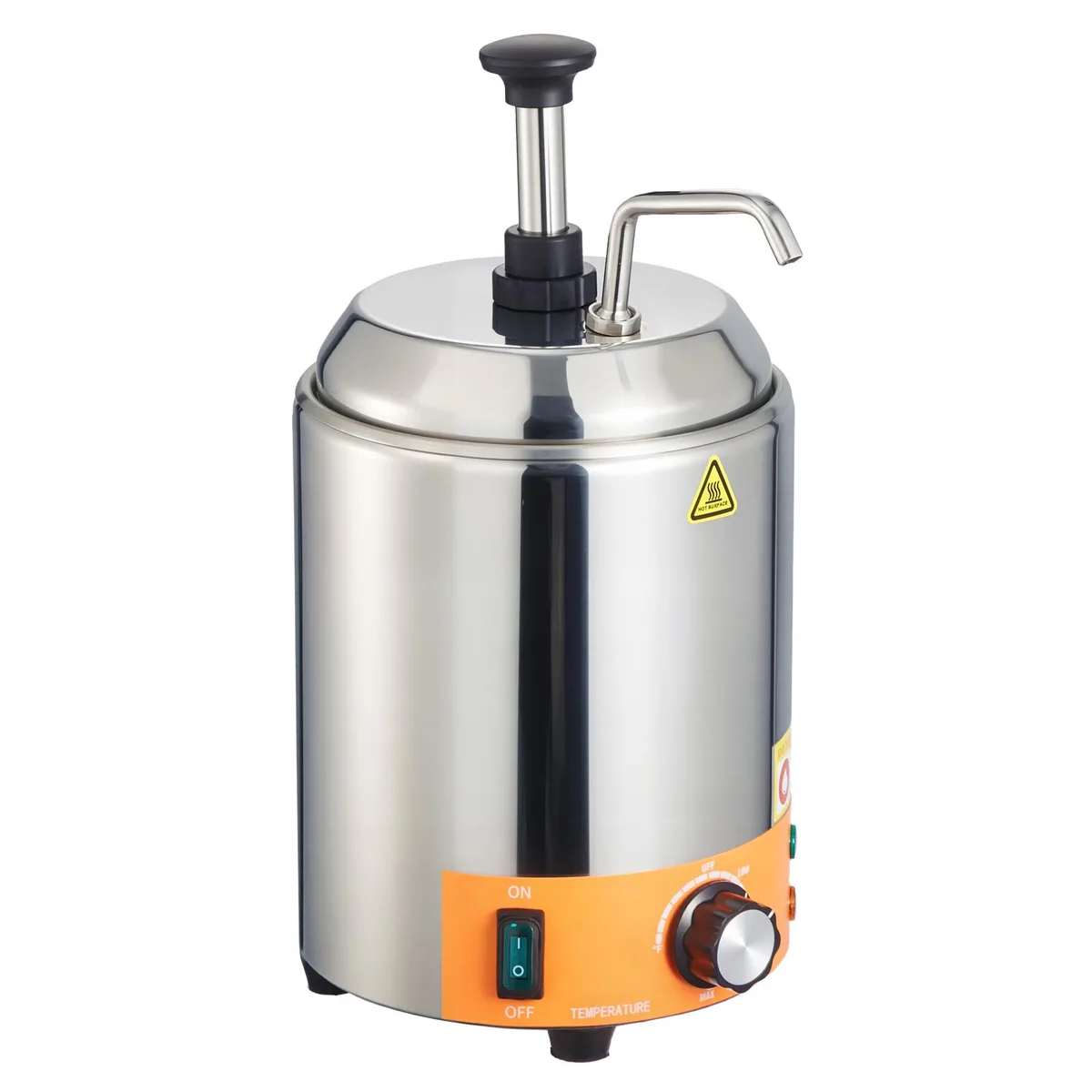 VEVOR VEVOR 2.4L Hot Fudge Warmer 400W 86-230°F Stainless Steel — product photo