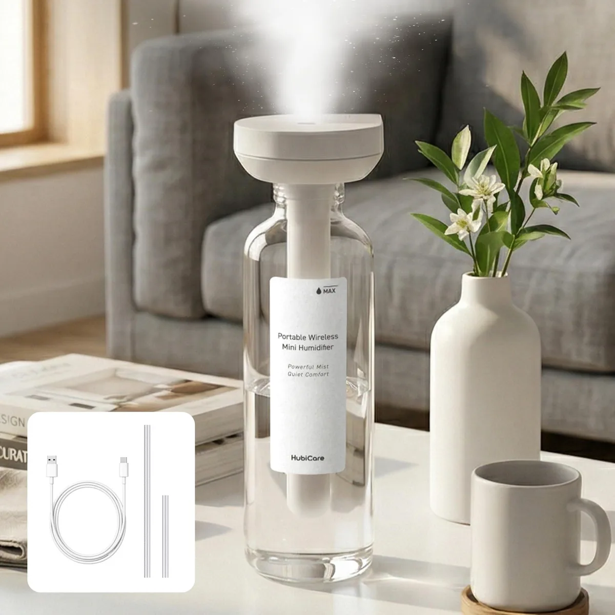  HubiCare Mini Humidifier HMF-1 — product photo