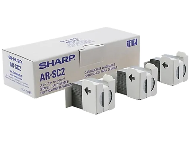 Sharp Sharp ARSC2 staple cartridge 3-pack 5000 staples — φωτογραφία προϊόντος