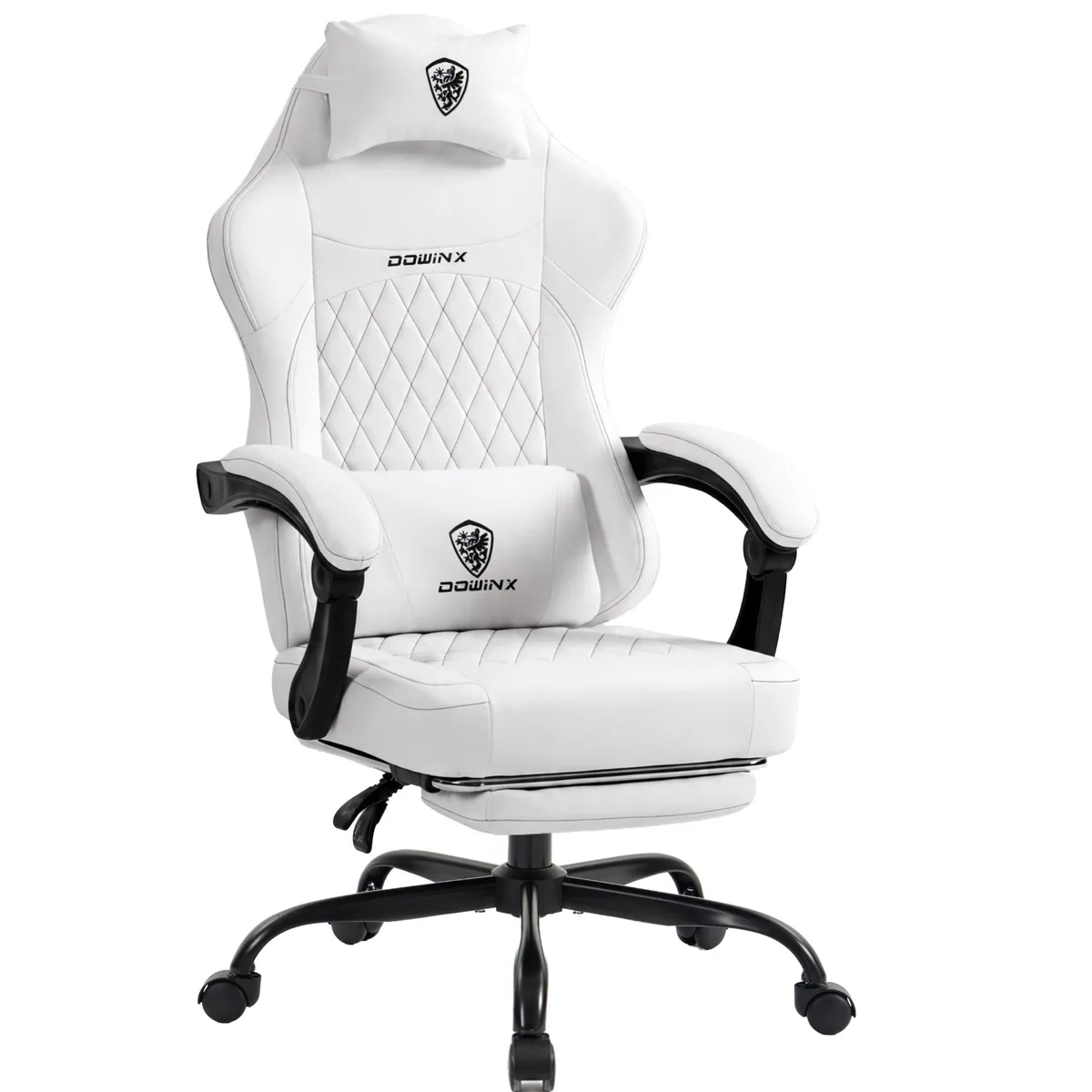 Dowinx Dowinx LS-66D50M Gaming Chair White 300 lbs — product photo