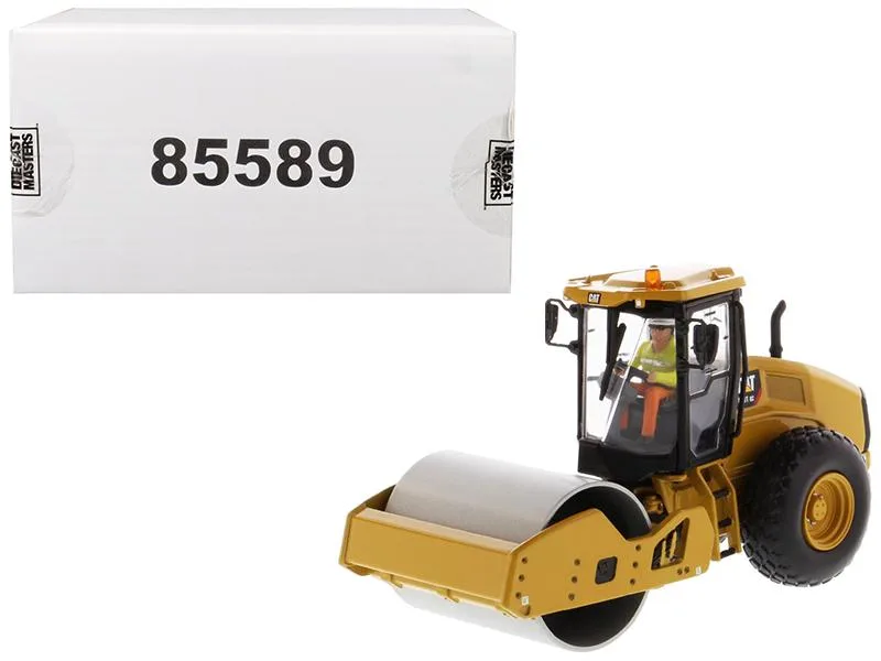 DieCast Masters DieCast Masters CAT CS11 GC Vibratory Soil Compactor 1/50 High Line Series hobby collectible — product photo