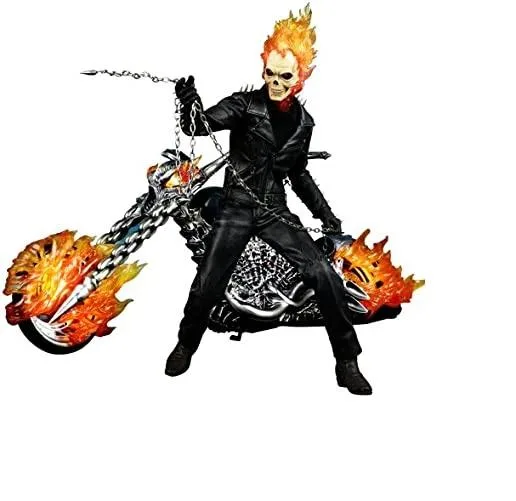Hot Toys Hot Toys MMS133 Ghost Rider with Hellcycle 1/6 action figure — product photo