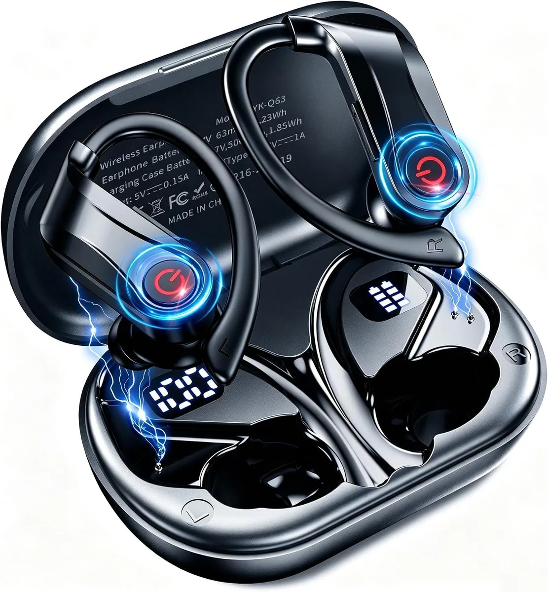 MAONO MAONO 2026 Bluetooth 6.1 Earbuds 120Hrs IPX7 Earhooks — product photo