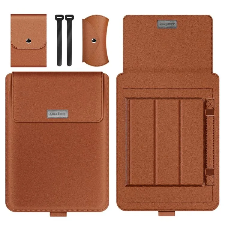 allentian allentian 4-in-1 Laptop Sleeve Kit Brown 13/14 inch — product photo
