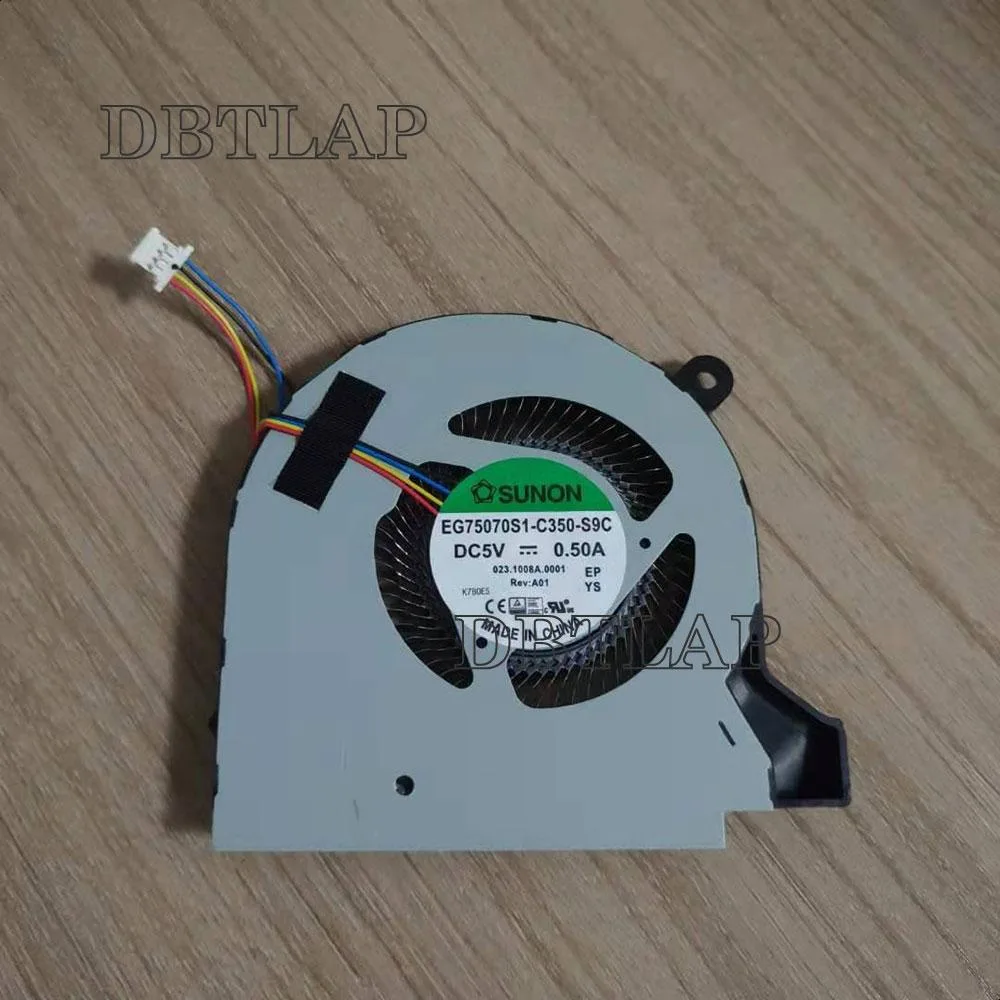 DBTLAP DBTLAP laptop cooling pad fan EG75070S1-C350-S9C K7B0ES — product photo