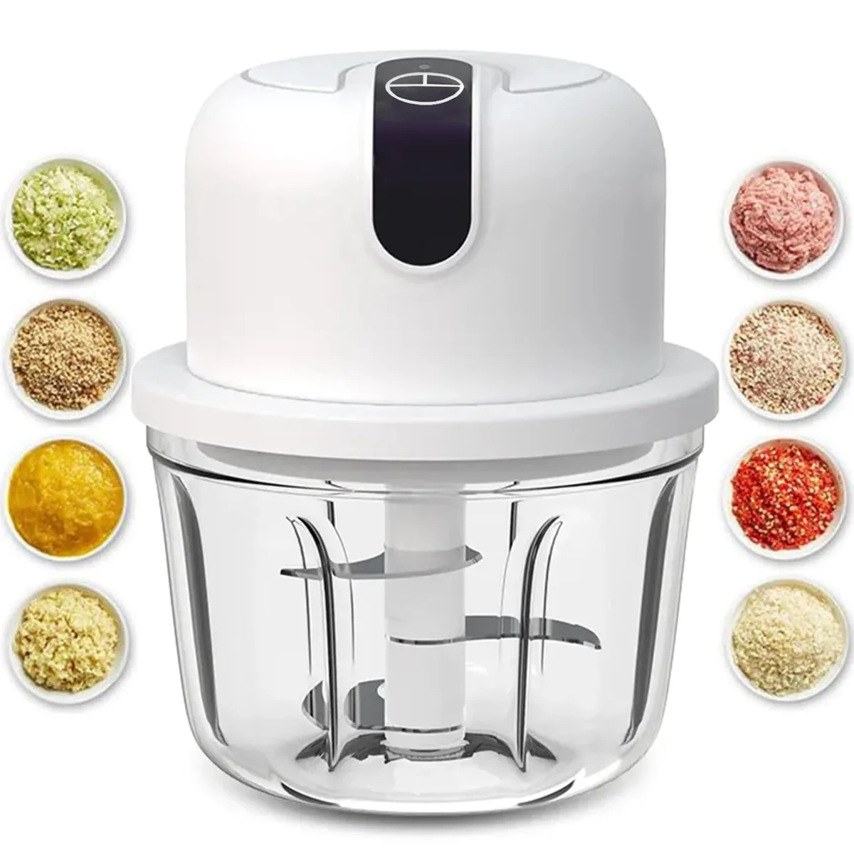  LVSENLIN M-G-C350ml2.0 1.5 cup food processor 70W — product photo