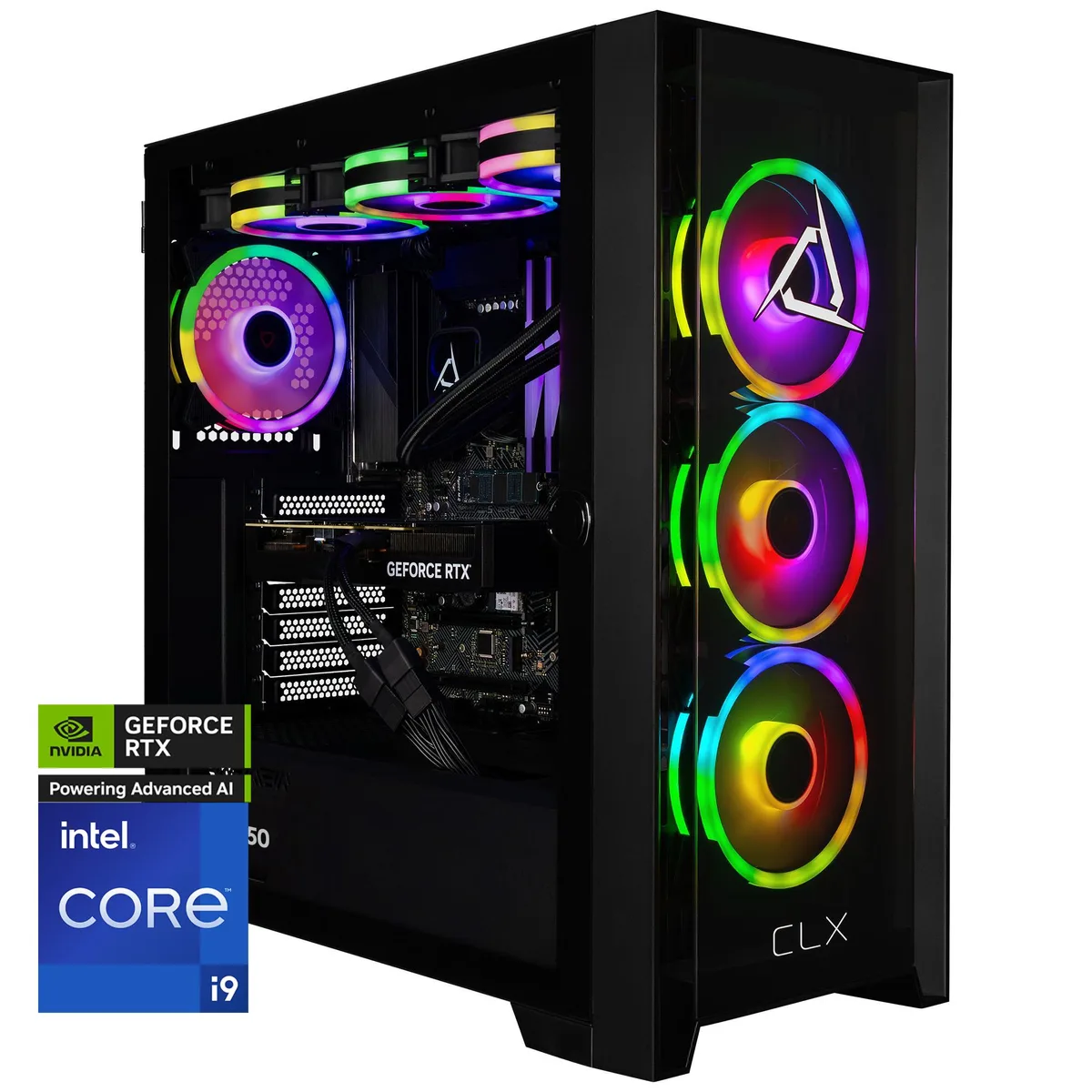 CLX Gaming CLX Gaming TGMSETRTU5100BM Gaming PC i9-14900KF 32GB DDR5 RTX 5080 16GB 2TB NVMe — product photo
