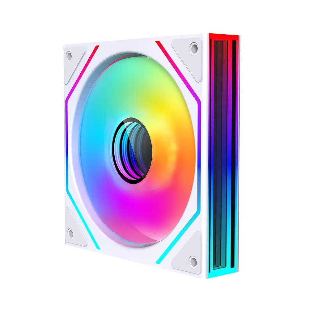 Jungle Leopard Jungle Leopard Prism4 Ultra 120mm ARGB Case Fan White — product photo