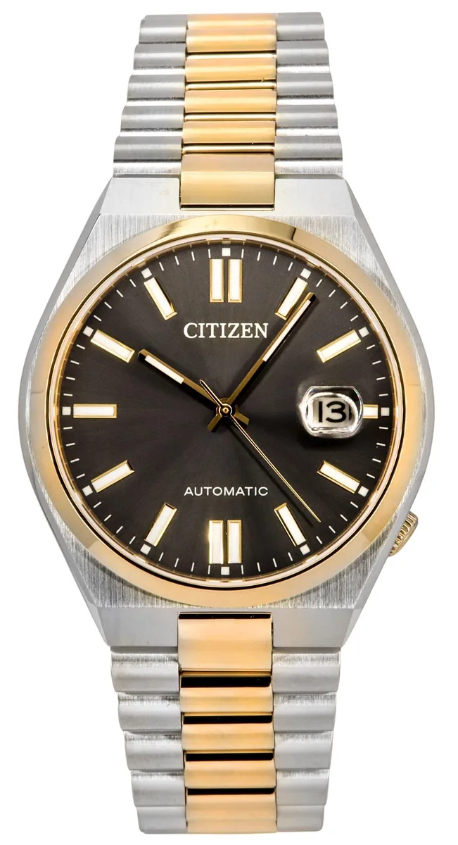 Citizen Citizen Tsuyosa Automatic Grey Dial 40mm 50m 8210 21 Jewels Stainless Steel Men's Watch — product photo