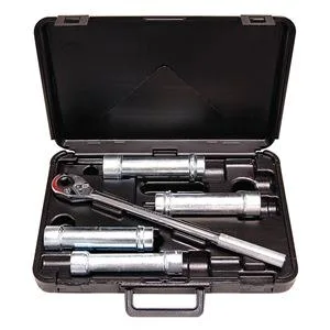 Wheeler-Rex Wheeler-Rex 961 1/2" Drive Deep Socket Set 5pc 15/16"–1 1/4" Zinc — product photo