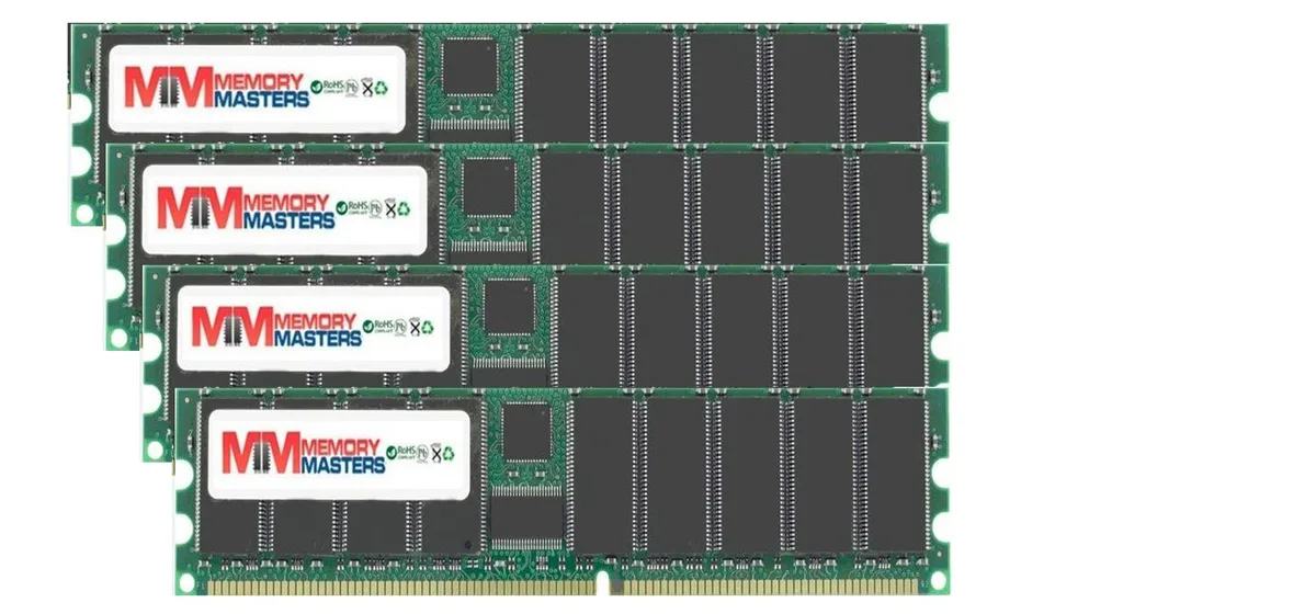 Simmtec, Inc Simmtec, Inc 4GB (4×1GB) DDR DIMM 184-pin 400MHz PC3200 CL2.5 — product photo