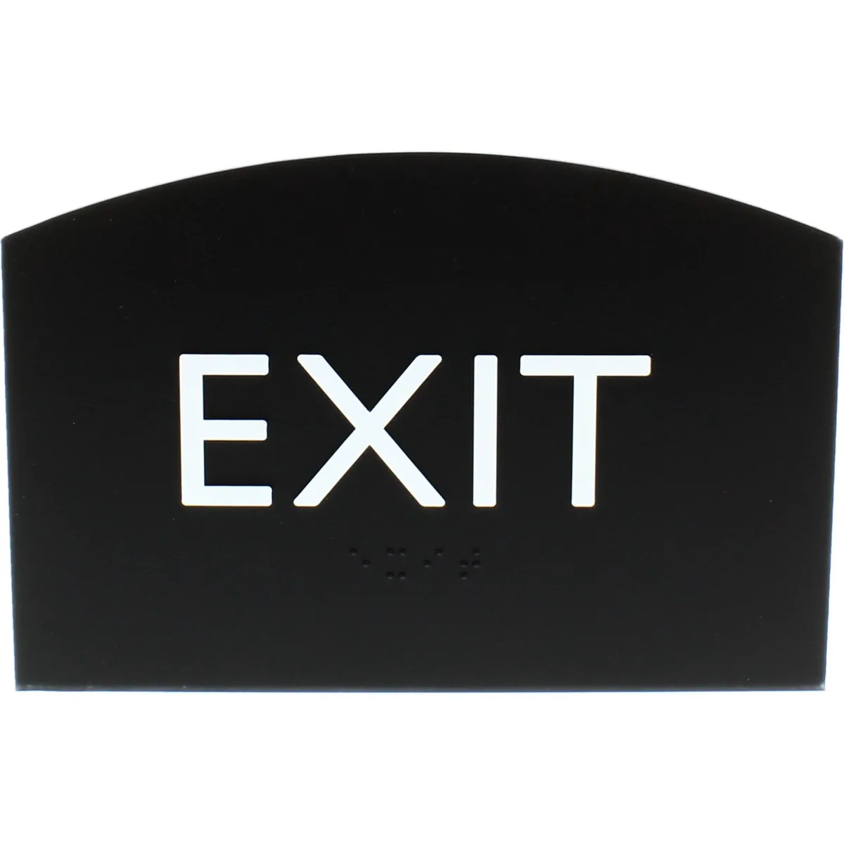 Lorell Lorell 02680 Exit Sign Black — product photo