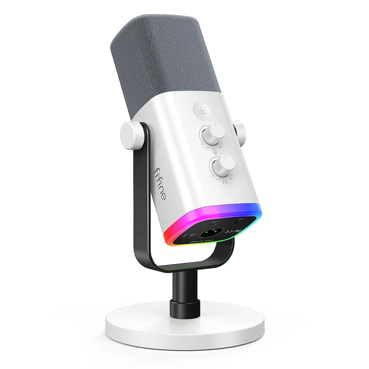  FIFINE AmpliGame AM8W Wireless Unidirectional Tabletop Microphone — product photo
