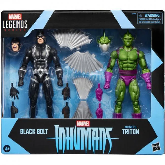 Marvel Marvel G18685L00 Black Bolt & Triton 2-Pack Action Figure — product photo