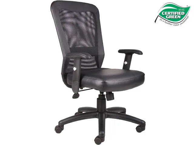 BOSS Office Products BOSS Office Products B580 Executive Chair Black 41.00-44.50H x 25.50W x 27.00D — product photo