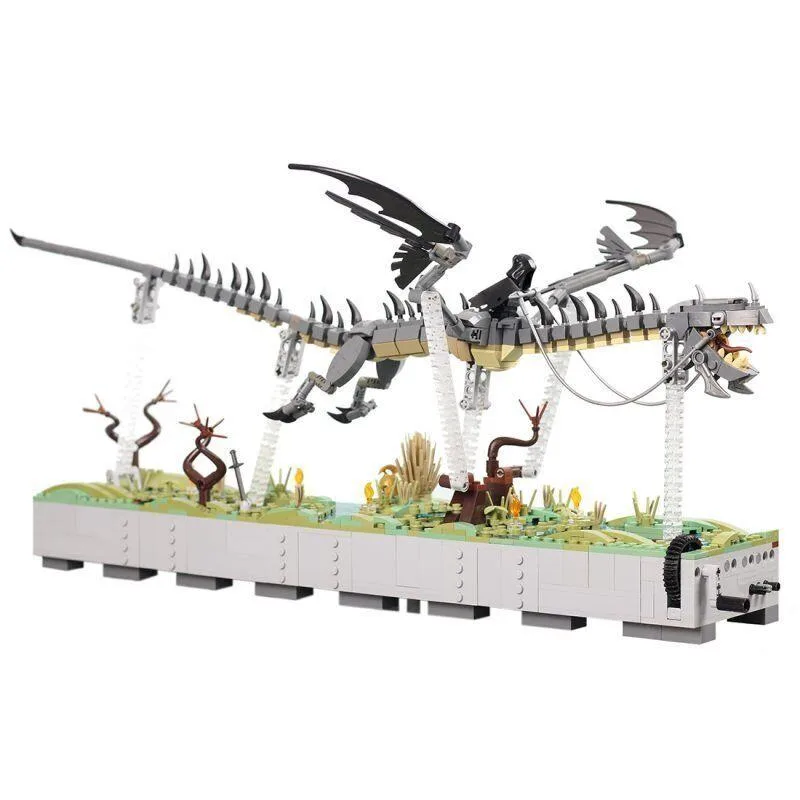 ZITIANYOUBUILD ZITIANYOUBUILD MOC-113671 Western Dragon 1288+ Parts Educational Building Set — product photo