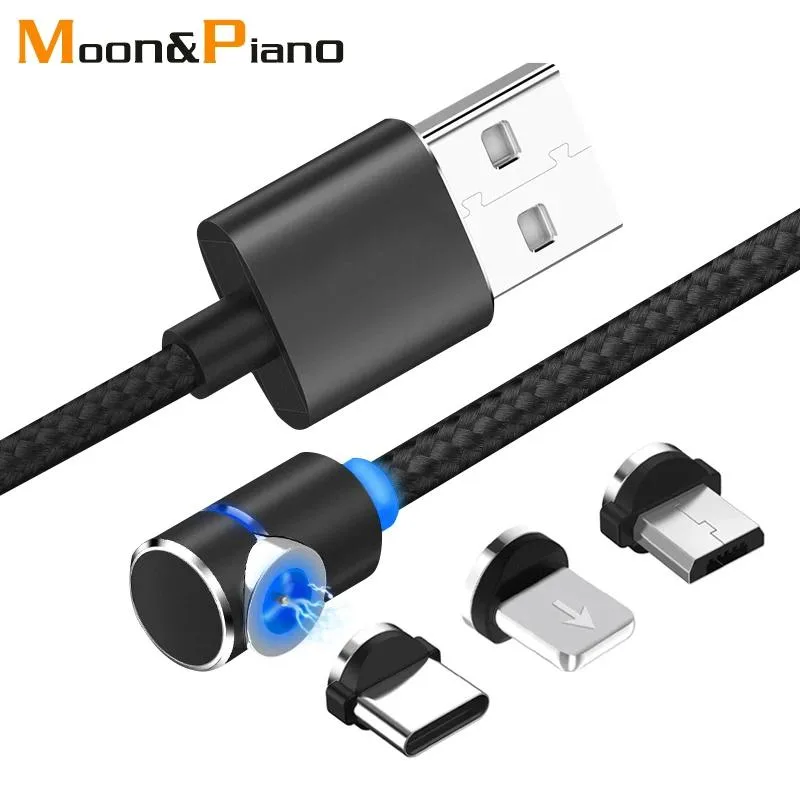 Defendwe Defendwe Magnetic Micro USB to USB-A Cable 1m — product photo