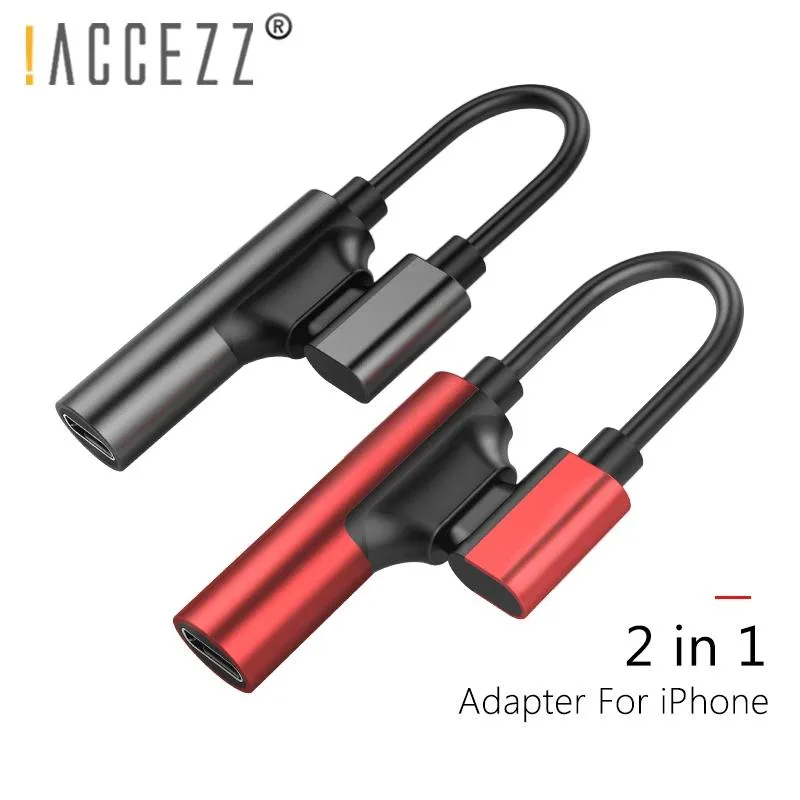 Defendwe Defendwe 2-in-1 Lightning Charging Audio Adapter iPhone X 8 7 Plus iOS 10.3 11 — product photo