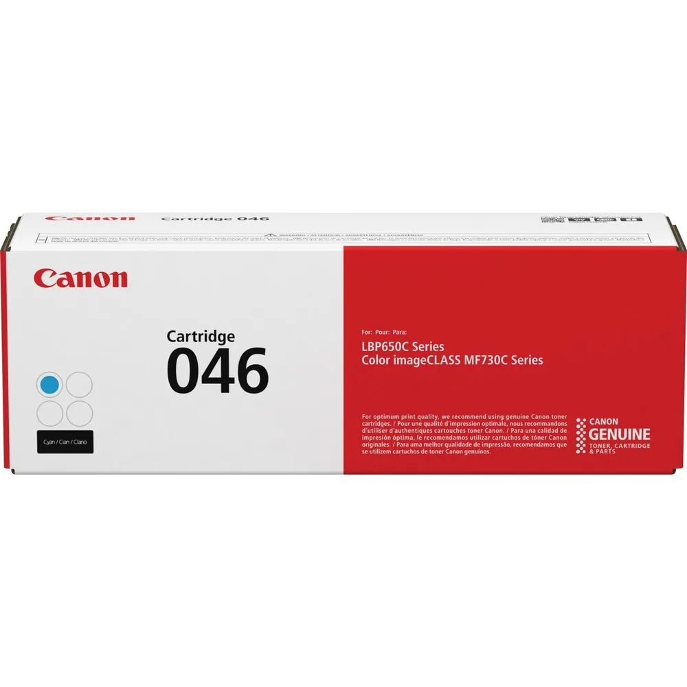 Canon Canon 1249C001 Cartridge 046 Cyan Toner 2300 Pages — product photo