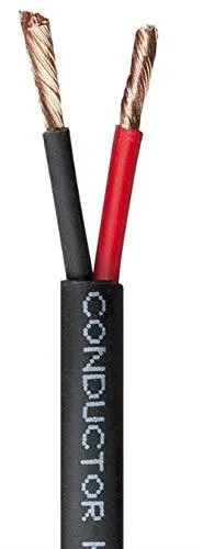Monoprice Inc. Monoprice Inc. 13717 speaker wire 14AWG 2-conductor 250ft Black — product photo