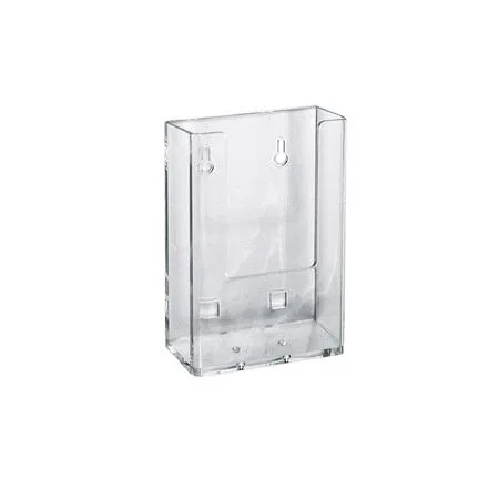 Azar Displays Azar Displays 252112-10PK Trifold Wall Mount Clear 4.125"W PK10 — product photo