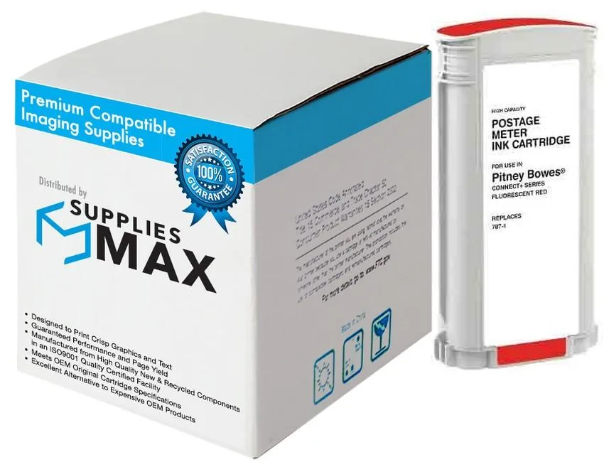 SuppliesMax SuppliesMax 787-1 Red Inkjet Cartridge 78 ML 45000 Impressions — product photo