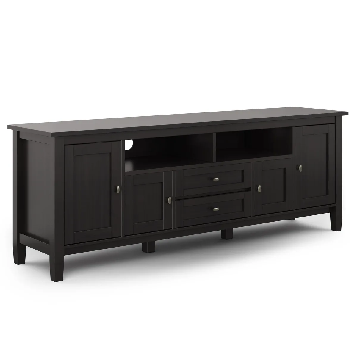 tuphen tuphen 72" TV Media Stand Hickory Brown Home Entertainment — product photo