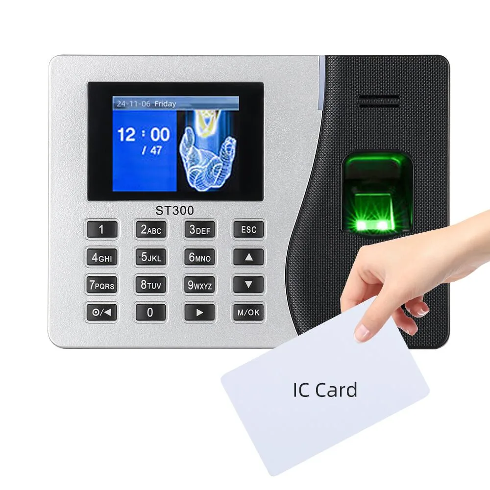 ZKTECO ZKTECO ST300+IC Biometric Fingerprint Time Clock Office Equipment — product photo