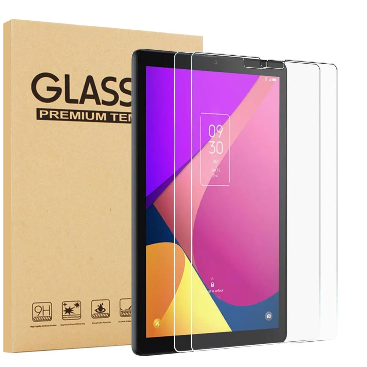 anicestore anicestore 9137W tempered glass screen protector bag — product photo