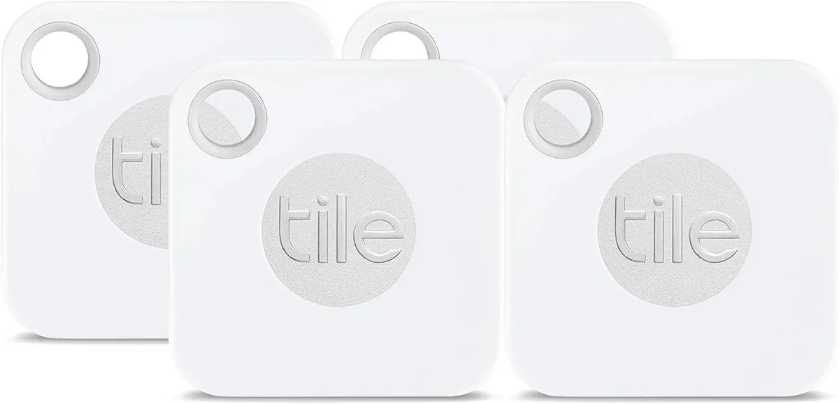 Tile, Inc. Tile, Inc. Tile Mate 4-Pack Bluetooth Trackers White — product photo