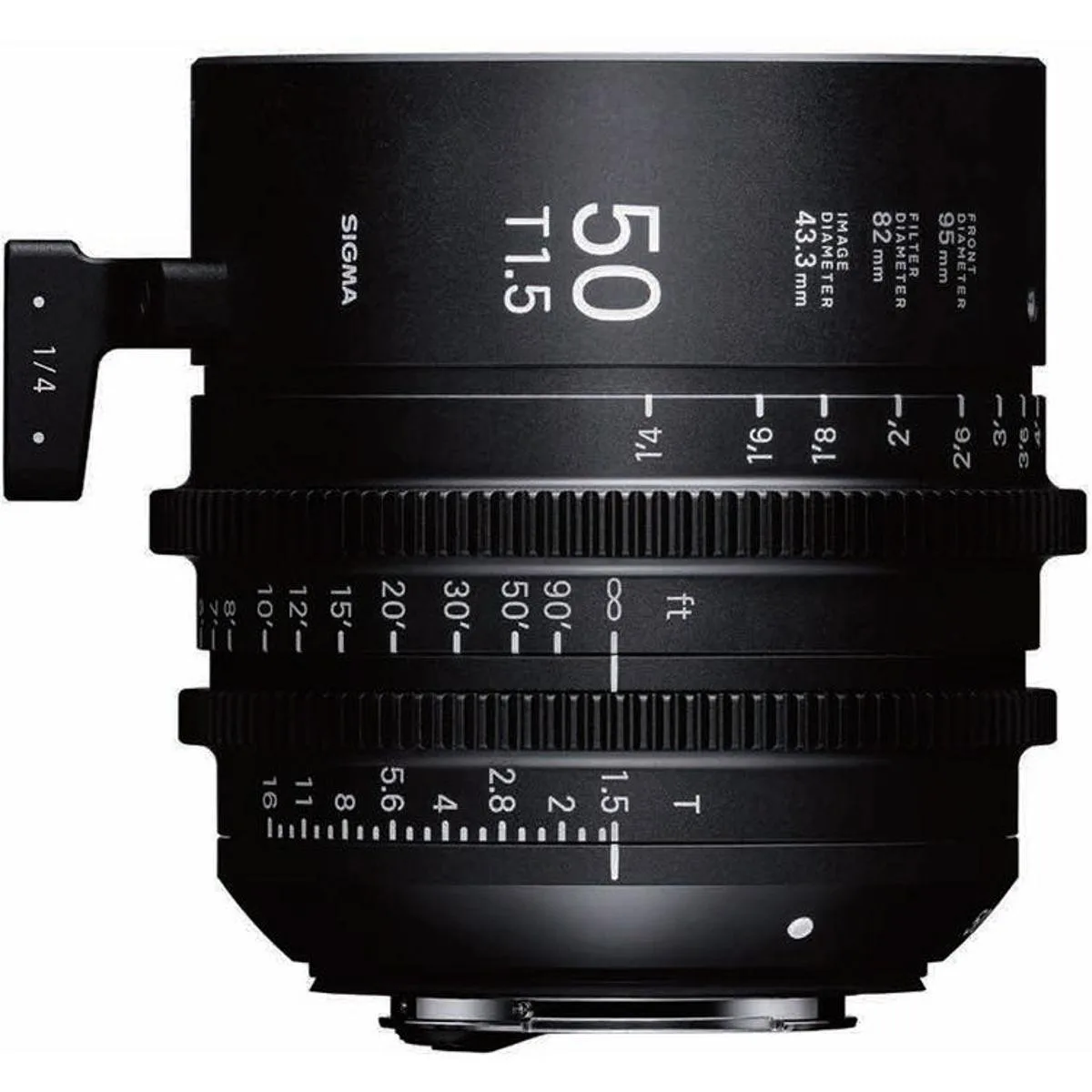 SIGMA SIGMA 50mm T1.5 High-Speed Prime Cine Lens Sony E — product photo