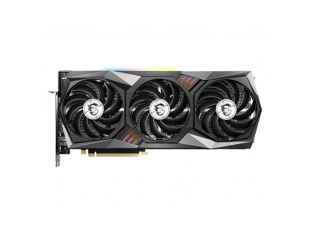 MSI MSI GeForce RTX 3060 Ti GAMING Z TRIO 8G LHR graphics card — product photo