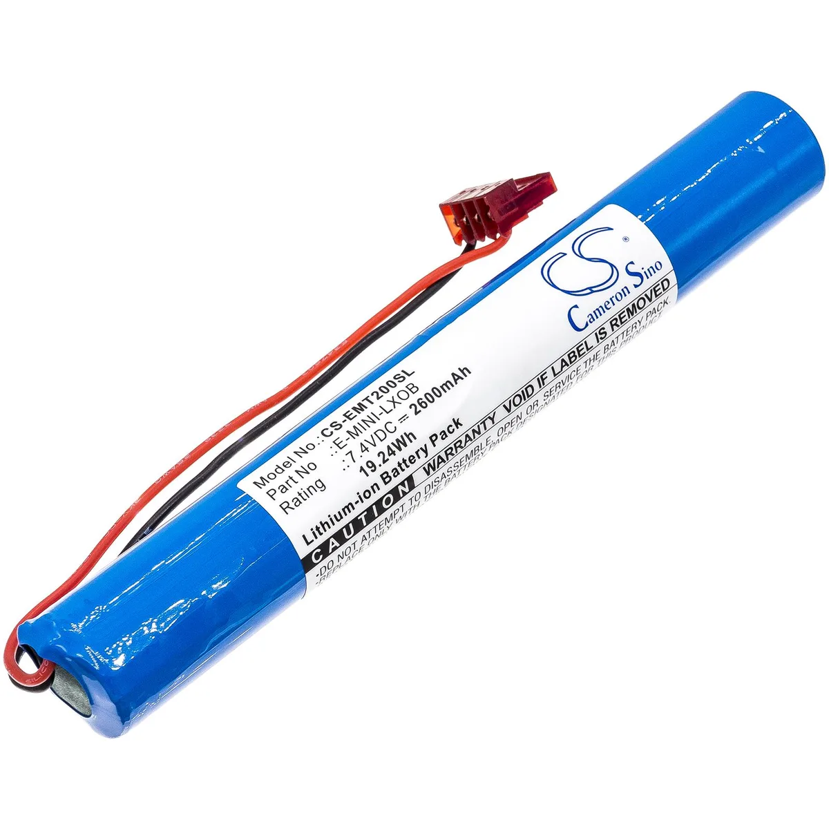 Centenex Electronics Centenex Electronics DS-CS-EMT200SL GPS Battery 7.4V 2600mAh Blue — product photo