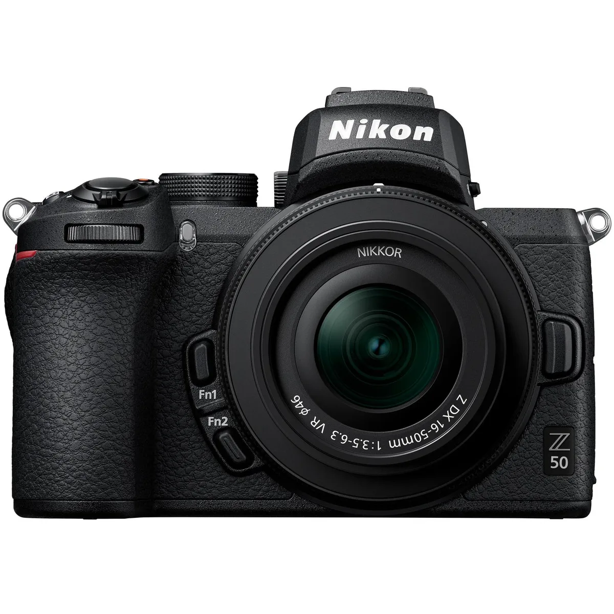 Nikon Inc Nikon Z 50 compact mirrorless camera with NIKKOR Z DX 16-50mm f/3.5-6.3 VR lens — product photo