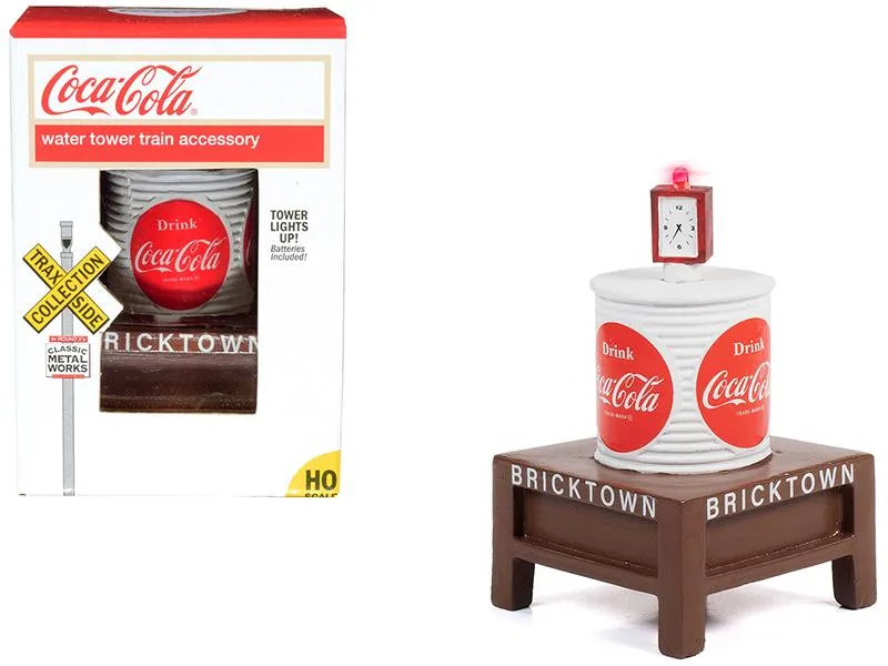 Classic Metal Works Classic Metal Works Coca-Cola Water Tower Light Bricktown HO 1/87 Scale TC115 — product photo