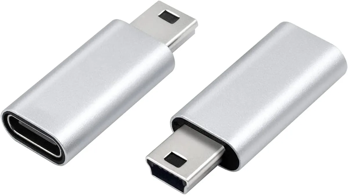 dolaer dolaer USB Mini to USB C Adapter Silver — product photo