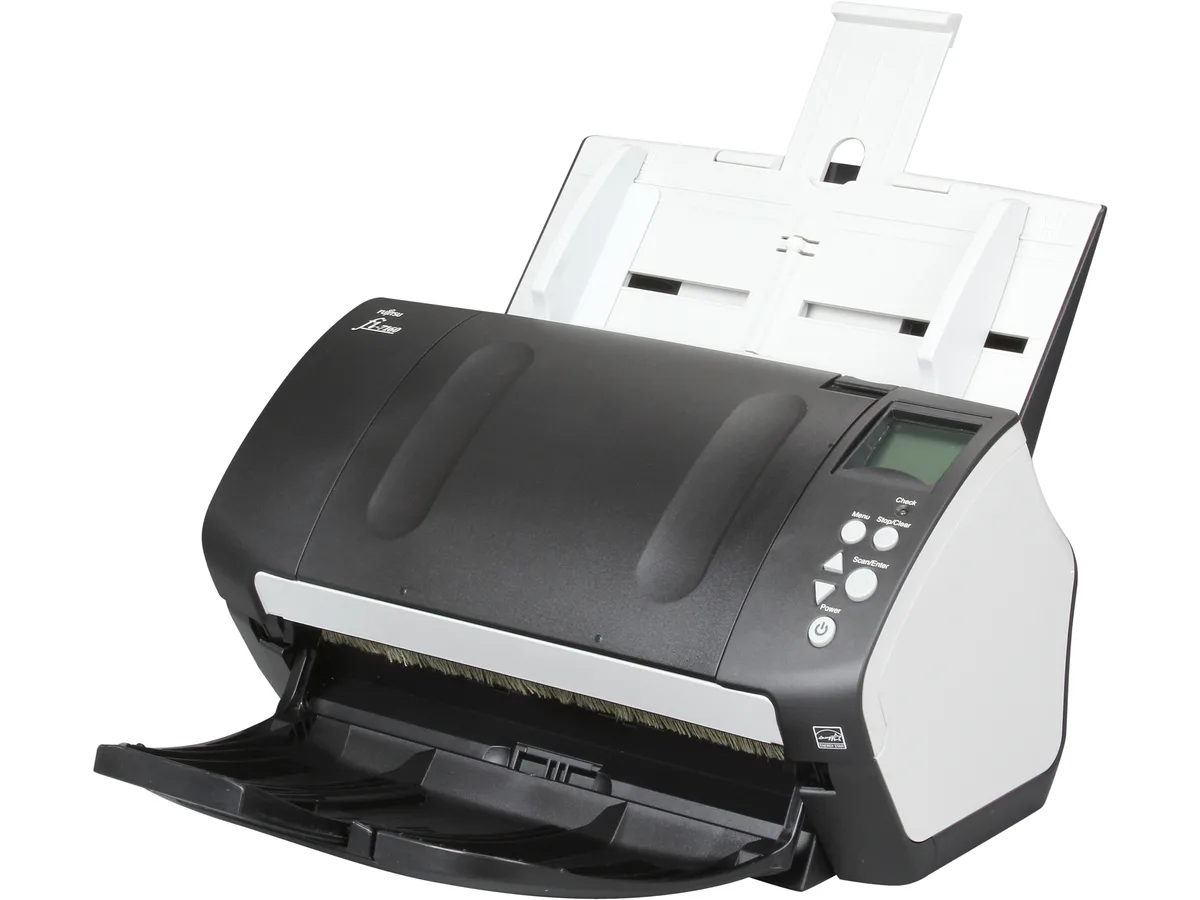 Fujitsu Fujitsu FI-7160 PA03670-B055 60 ppm 120 ipm 600 dpi 80-sheet ADF duplex document scanner — product photo