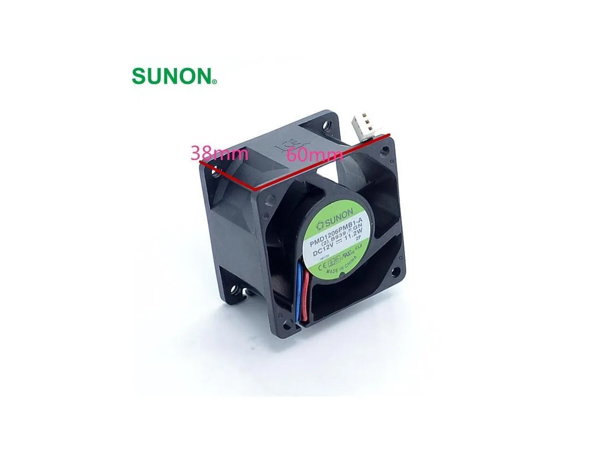 Fans Fans 6038 12V 11.2W 60x60x38mm case fan — product photo