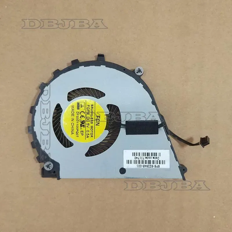 DBTLAP DBTLAP Replacement Fan for HP ZBook Studio G3 G4 DFS501105PQ0T-FGF9 — product photo